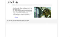 Desktop Screenshot of kylabrettle.net